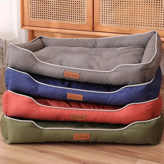 Canapé Cocoon 4 Saisons™ – Panier Imperméable & Résistant pour Chiens et Chats Waouf & ses amis