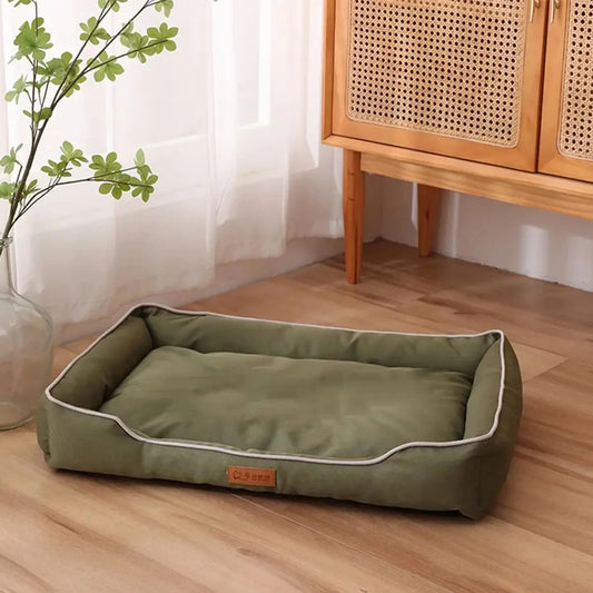 Canapé Cocoon 4 Saisons™ – Panier Imperméable & Résistant pour Chiens et Chats Waouf & ses amis