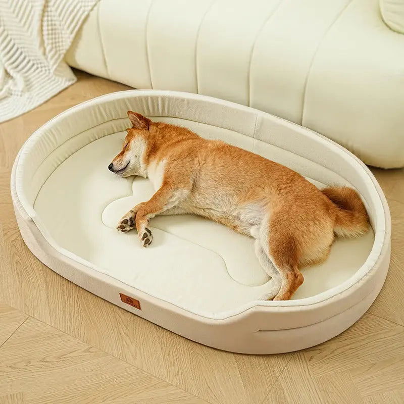 Panier Cocoon Premium™ – Le refuge de douceur pour chiens & chats Waouf & ses amis